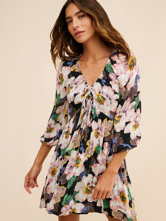 Anthropologie Dresses & Skirts - Anthropologie Tiered V-Neck Tunic Dress